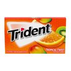 Trident Tropical Twist Sugar Free Gum Imported 14 Pieces