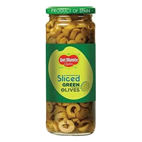 Delmonte Green Olives 450Gm Sliced