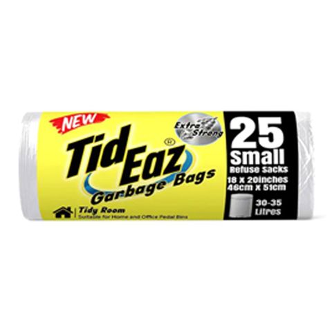Tid Eaz Garbage Bag Small (Imported) 25 Pieces