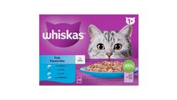 Whiskas 1+ Fish Favourites in Jelly 12pcs x 85g