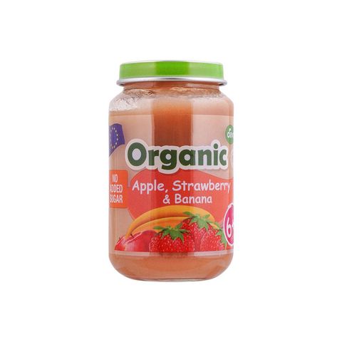 Deva Organic Apple Strawberry & Banana 190g