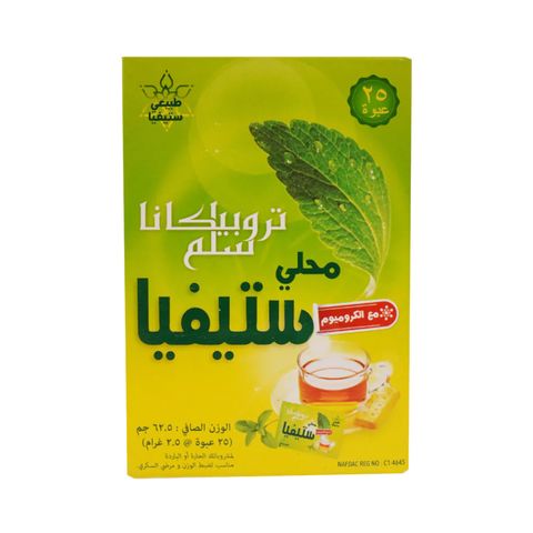 Tropicana Slim Stevia with Chromium (25 Pieces) 62.5g
