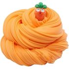 Crystal Clay Glitter Dough Slime for Kids Orange 1 Piece