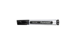 Dollar Permanent Marker Chisel Tip Black 1pc