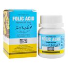 Zafa Folic Acid Tablet 5mg 100 Tablets