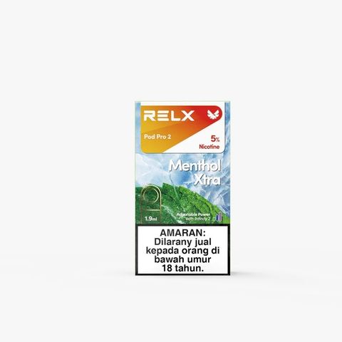 RELX Pod Pro 2-1 Pod Pack-Menthol Xtra-50mg/g-STD-M delivery near you |  foodpanda Pakistan