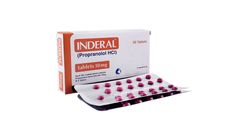 Inderal Propanolol HCI (10mg) 50 Tablets