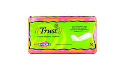 Trust Regular Long Stick-ons Napkins 10 Pieces