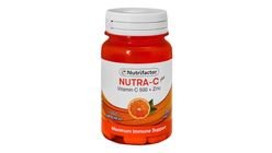 Nutrifactor Nutra-C Plus (Vitamin C 500 + Zinc) Food Supplement Tablets 30 Pieces