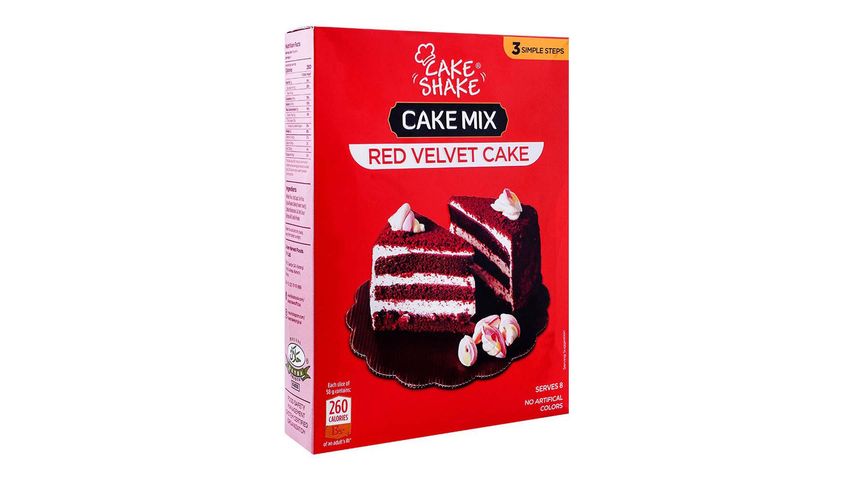 Cake Shake Cake Mix Red Velvet 450g