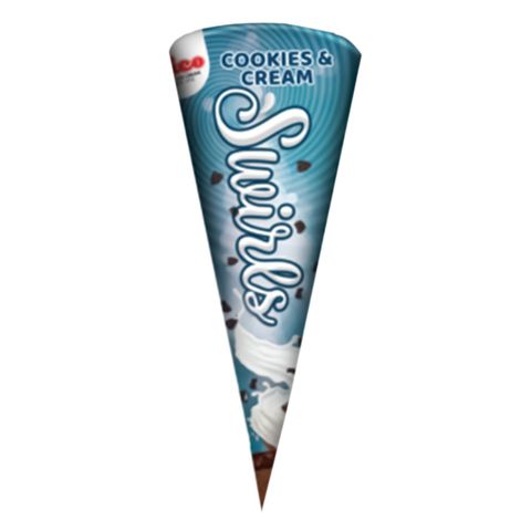 Hico Cone Swirls Cookies & Cream 1 Unit
