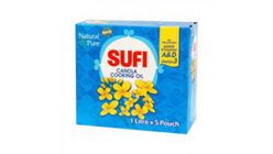 Sufi Natural Pure Canola Oil, 5x1L