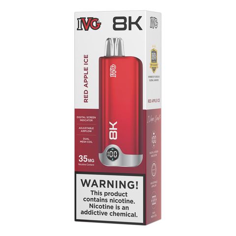 IVG 8K Red Apple Ice (35mg) 1 Piece