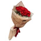 2 Dozen Local Roses With Baby's Breath 1 Piece