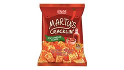 Oishi Marty's Cracklin Spicy Vinegar Flavor 90g