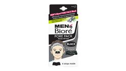 Biore Pore Pack Mens Black 4pcs