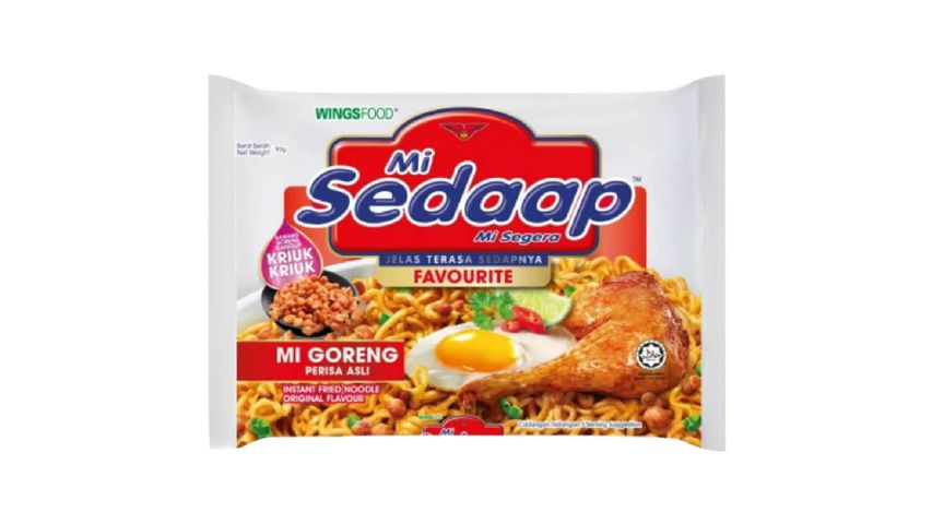 Mi Sedaap Mi Goreng Perisa Asli Instant Noodles 5 x 91g