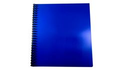Clearbook Refillable Long Blue 20pcs