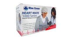 Blue Cross Heart Mate 1000 Series Aneroid Sphygmomanometer 1pc
