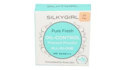 Silkygirl Pure Fresh Oil-Control Pressed Powder 01 1 Unit - 121100027