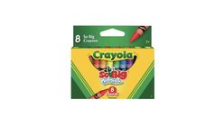 Crayola Jumbo Crayon So Big Minnies (8 Colors) 1 Pack