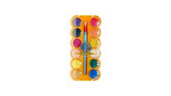 Li'l Hands Watercolor Cake Tempera (12 Colors) 1 Pack