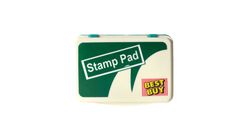 Best Buy Stamp Pad Green (4.75 Inches x 3.125 Inches) 1pc