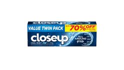 Close Up Toothpaste All Around Fresh Cool Mint Value Pack 2 x 191g