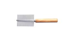 Double Sided Pet Comb With Handle 1 Piece