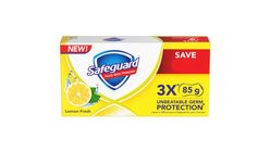 Safeguard Lemon Fresh Bar Soap 3 x 85g
