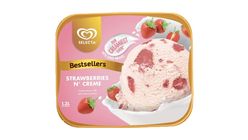 Selecta Supreme Strawberries N' Creme Ice Cream 1.3L