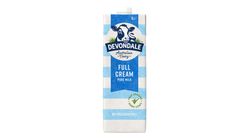 Devondale Full Cream Pure Milk 1L