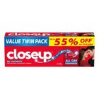 Closeup Gel Toothpaste Red Hot Value Twin Packet 2 x 175g