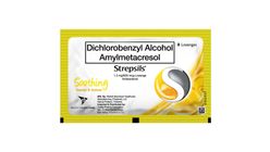 Strepsils Honey Lemon Flavored Lozenges 8 Pieces