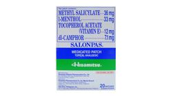 Salonpas Medicated Patches 20 Pieces