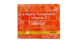 Myra E D-Alpha Tocopherol Vitamin E 400 I.U Capsule 30 Pieces