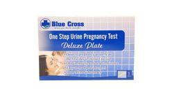 Blue Cross Urine Pregnancy Test Deluxe Plate 1 Piece
