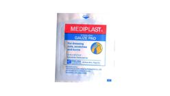 Mediplast Sterilized Gauze Pads (2 inches x 2 inches), 1 Piece
