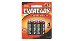 Eveready Battery S AA 4 Pieces