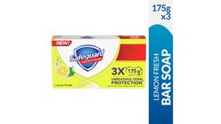 Safeguard Lemon Bar 3 x 160g