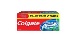 Colgate Triple Action Toothpaste 2 x 120g