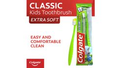 Colgate Classic Child Flow Wrap Kids Toothbrush with Cap 1 Piece