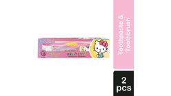 Hello Kitty Toothpaste and Toothbrush 1 Set