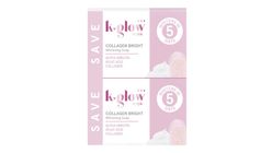 K-Glow Collagen Bright Whitening Soap 2 x 60g