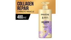 Pantene 3-minute Miracle Conditioner (Collagen Repair), 480ml
