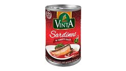 Vinta Sardines in Tomato Sauce Hot and Spicy 155g