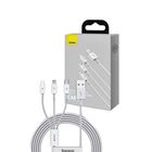 Baseus USB 3 in 1 Charger Fast Charging Data Cable 150cm 1 Piece