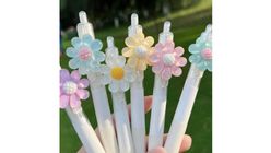 Random Color Flower Ballpoint Pen 1pc