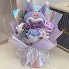 Kuromi Purple Holographic Plush Bouquet 1 Bouquet