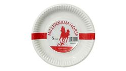 Millennium Horse Stallion Paper Plates (18cm) 50 Pieces